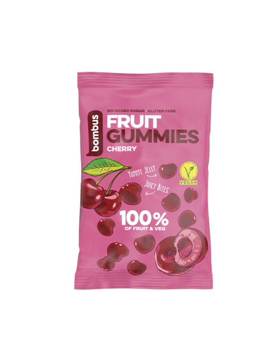 Bombus gummies češnja bonboni sadni v embalaži 100g