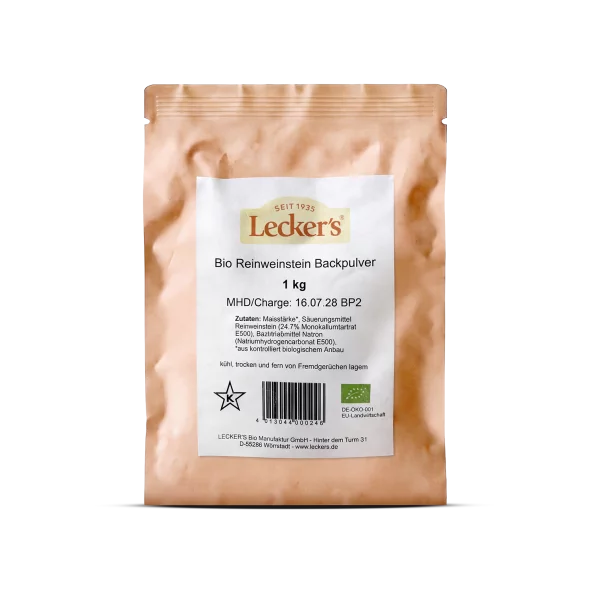 Pecilni prašek brez fosfata - Ekološki 1kg Lecker's