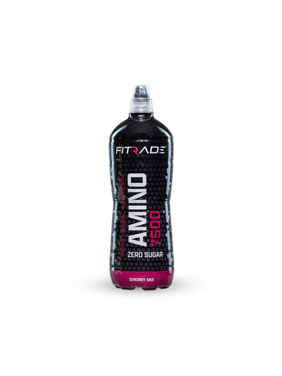 Fitrade amino 7500 napitek z glutaminom in bcaa cherry mix v embalaži 1000ml
