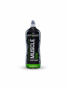 Fitrade muscle line napitek z argininom i glutaminom bcaa v embalaži 1000ml jagoda kiwi