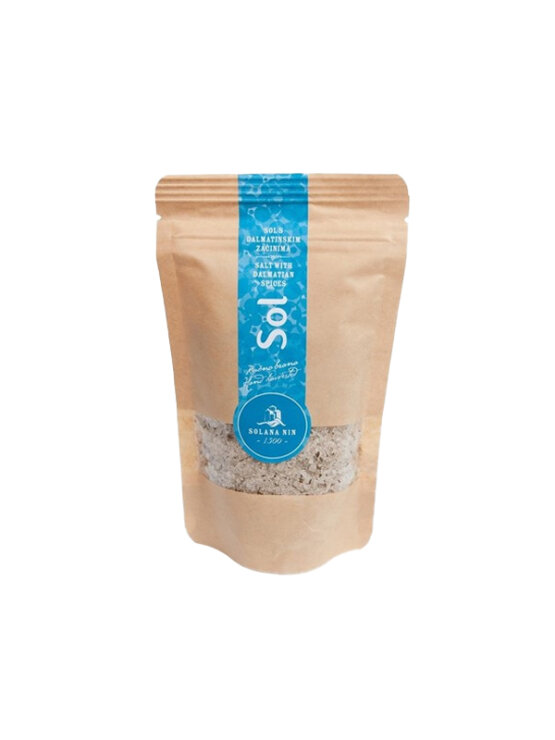 Solana Nin začimbna sol z dalmatinskimi začimbami v embalaži 250g