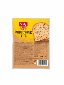Schar brezglutenski kruh iz vrč vrst žita brez glutena v embalaži 250g