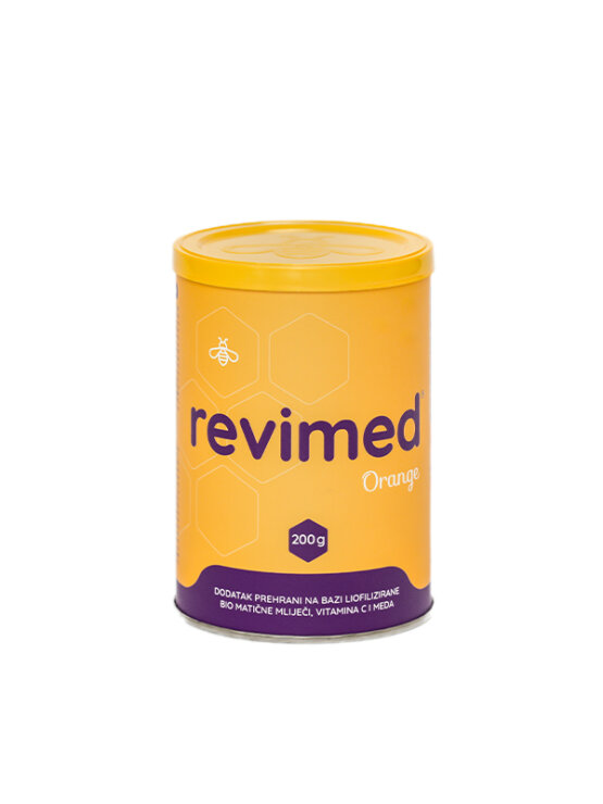 Revimed liofiliziran matični mleček orange v embalaži 200g