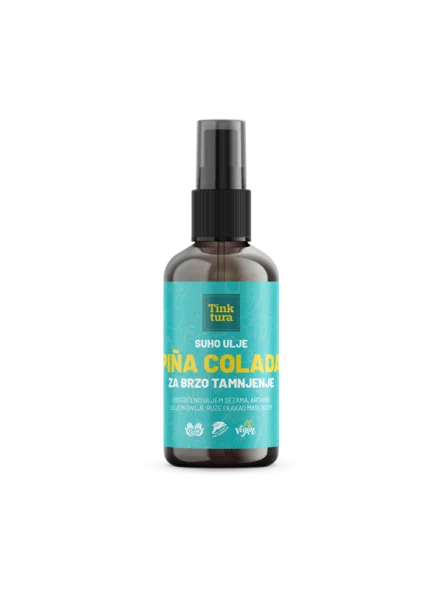 Tinktura suho olje pina colada v embalaži 100ml