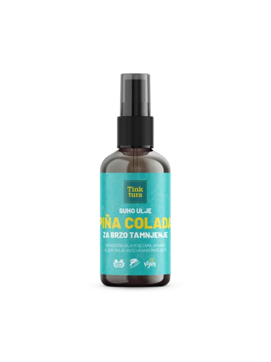 Tinktura suho olje pina colada v embalaži 100ml