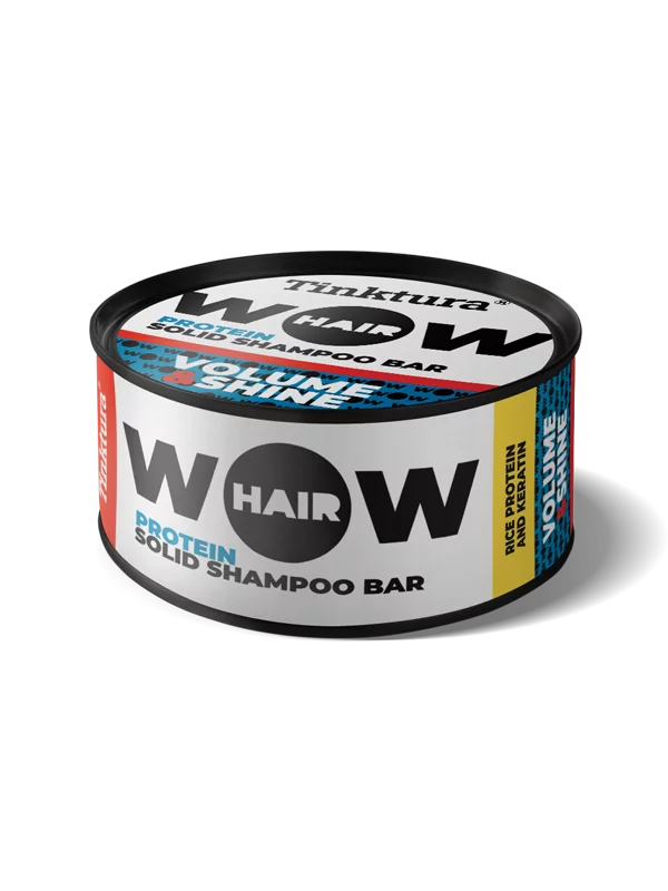 Tinktura beljakovinski trdi šampon volume & shine v embalaži 60g