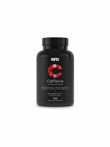 KFD kofein v črni embalaži vsebuje 100 tablet