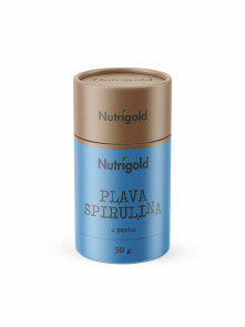 Modra spirulina v prahu - 50g Nutrigold
