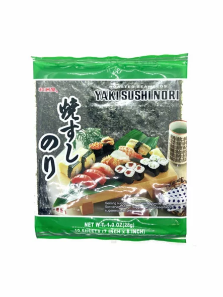 He Zhou Wu nori alge za sushi pražene v embalaži 28g