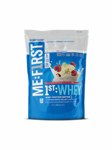 Me: First Whey protein Vanilija & Malina v embalaži 454g