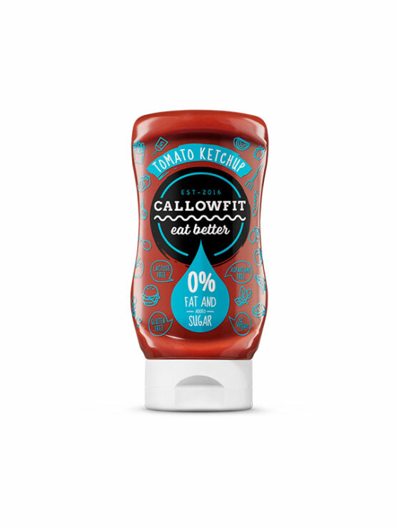Callowfit ketchup omaka brez glutena in dodanega sladkorja v embalaži 300ml