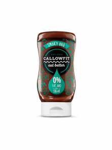 Callowfit smoky bbq omaka brez glutena in dodanega sladkorja v embalaži 300ml