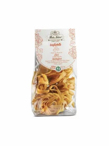 Pasta Natura testenine iz čičerike in polnozrnatega riža tagliatelle brez glutena v embalaži 250g