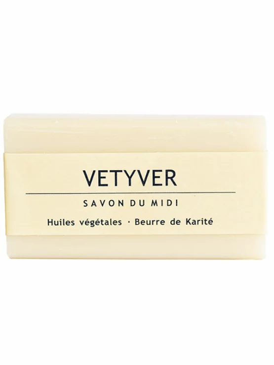 Savon du midi trdo milo vetyver za moške v embalaži 100g