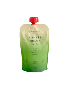 Nutrino Lab fitness snack jabolko, kivi, špinača in banana v embalaži 200g