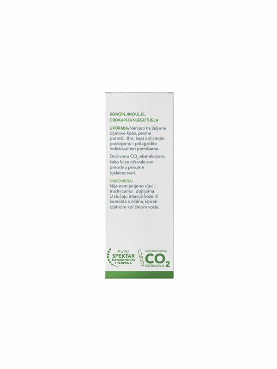 Green lab cbd olje 6% v embalaži 10ml