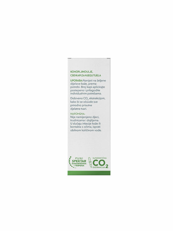 Green lab cbd olje 20% v embalaži 10ml