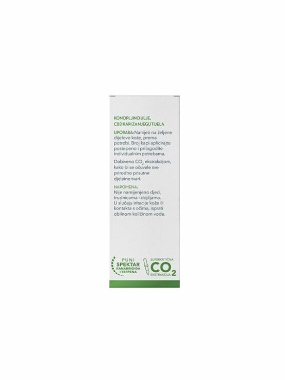 Green lab cbd olje 10% v embalaži 10ml