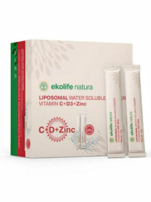 Liposomski C + D3 + Cink - 21x5 g Ekolife Natura