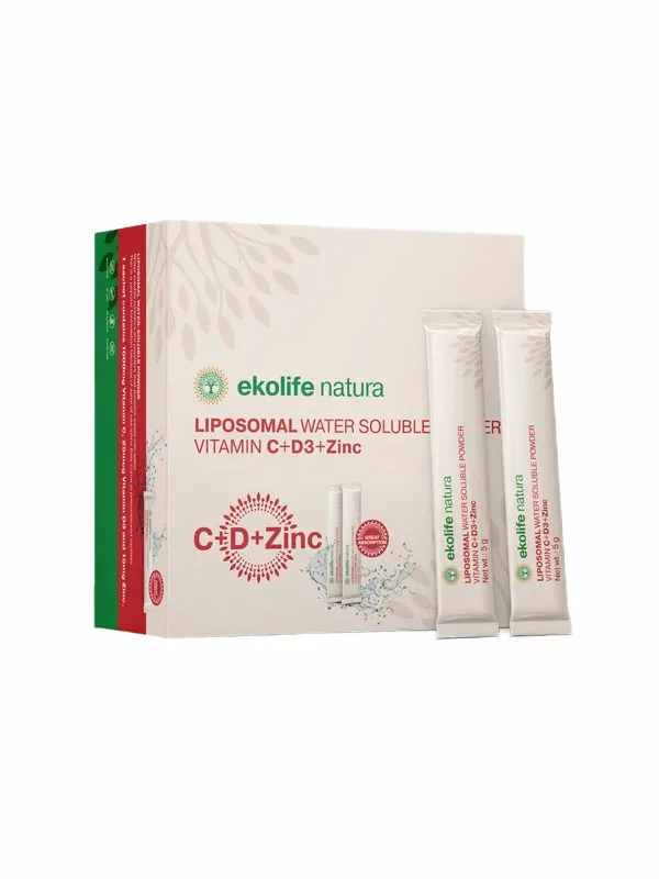 Liposomski C + D3 + Cink - 21x5 g Ekolife Natura