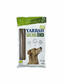 Yarrah dopolnilna hrana za pse mini priboljški z zelenjavo bio v embalaži 180g