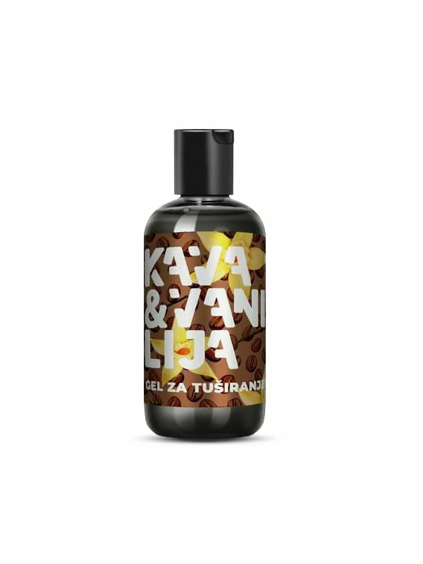 Tinktura gel za prhanje kava & vanilija v embalaži 250ml