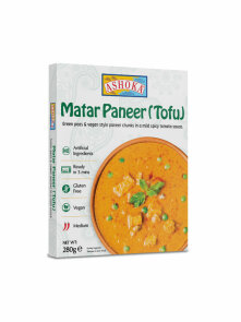 Ashoka instant tofu matar paneer brez glutena v embalaži 280g