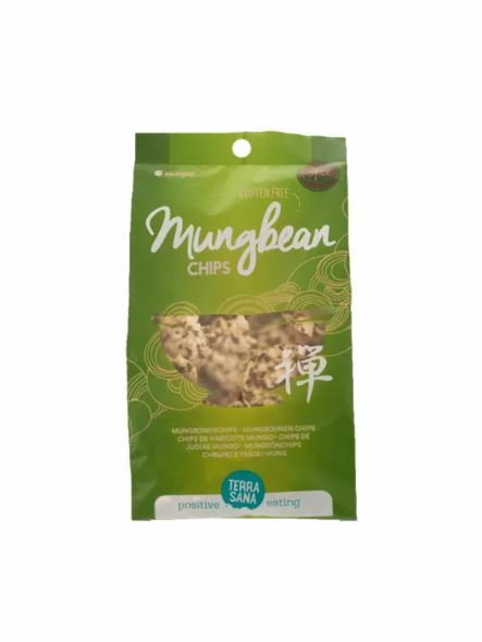 Terrasana čips iz mungo fižola ekološki v embalaži 50g