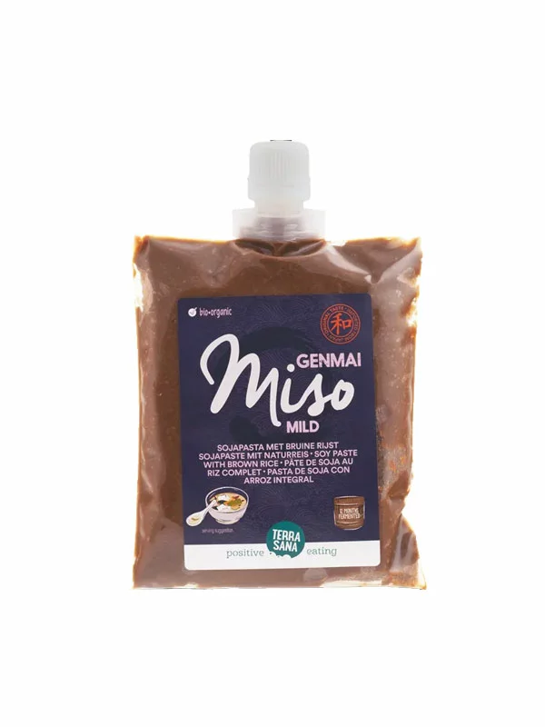 Terrasana genmai miso z rjavim rižem ekološki 345g