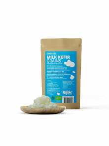 Kefirko kefirjeva zrna mlečna ekološka v embalaži 1g