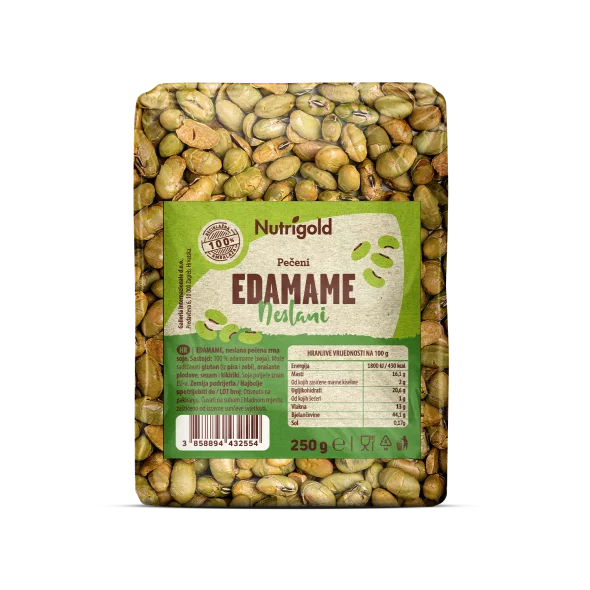 Nutrigold edamame v embalaži 250g
