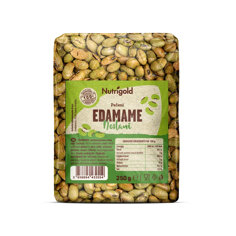 Nutrigold edamame v embalaži 250g