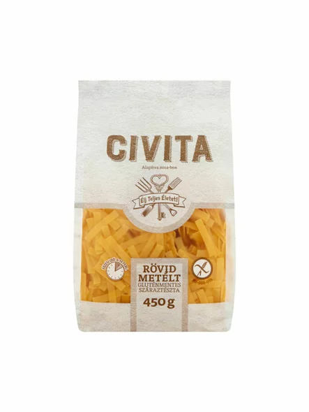 Koruzne testenine - Rezanci kratki Brez glutena 450g Civita