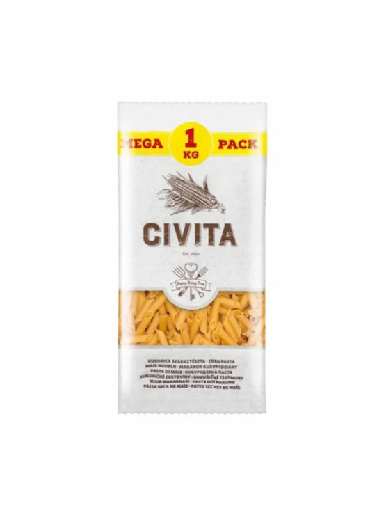 Civita koruzne testenine xxl peresniki v embalaži 1000g