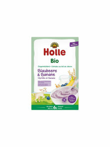 Kaša iz kozjega mleka Malina & Banana  - Ekološka 200g Holle