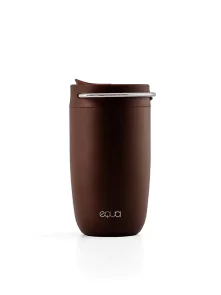 Equa termo lonček iz nerjavečega jekla rjavi v embalaži 300ml