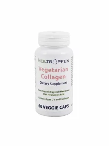 Heiltropfen vegetarijanski kolagen v embalaži vsebuje 60 kapsul