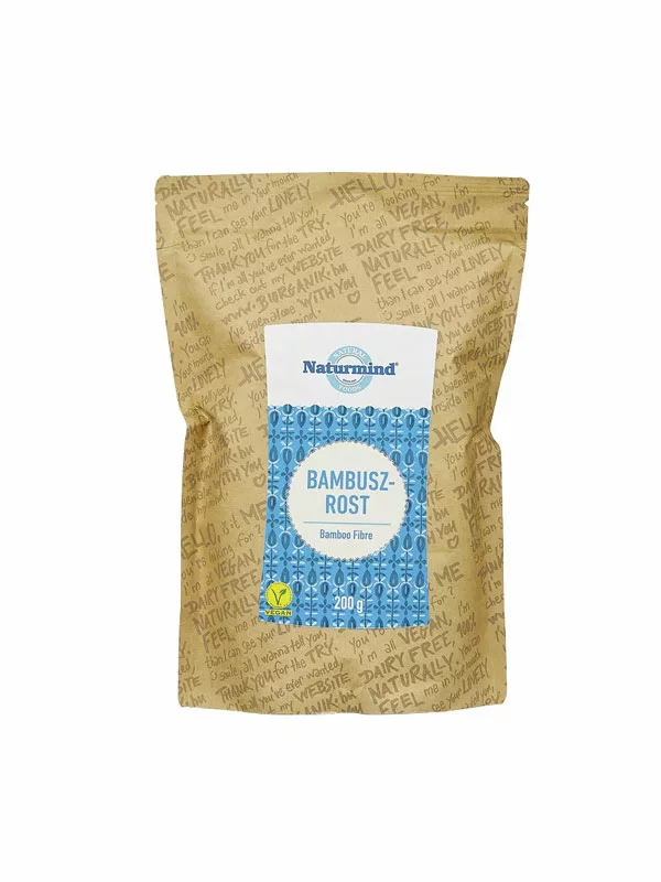 Naturmind bambusove vlaknine v embalaži 200g