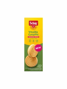 Brezglutenski piškoti z nadevom iz vanilije Brez sladkorja - 115g Schar