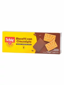 Petit piškoti obliti s čokolado Brez glutena - 150g Schar
