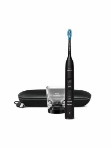 Sonična električna zobna ščetka Diamond clean z aplikacijo Črna - Philips