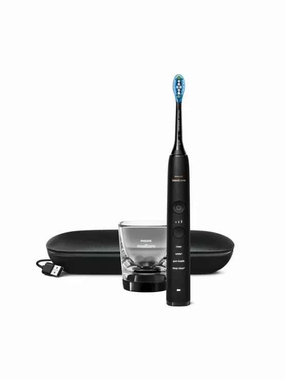 Sonična električna zobna ščetka Diamond clean z aplikacijo Črna - Philips