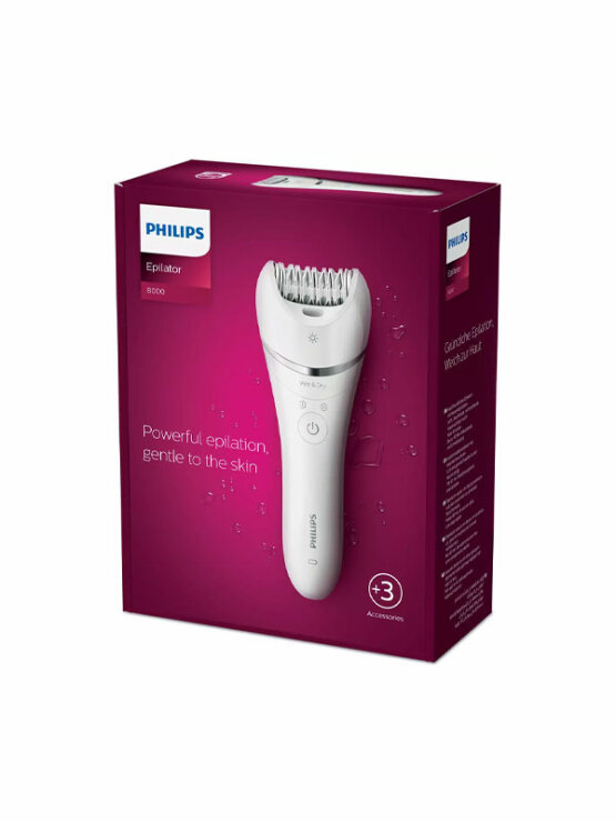 Epilator 8000 Series za uporabo na mokri in suhi koži - Philips