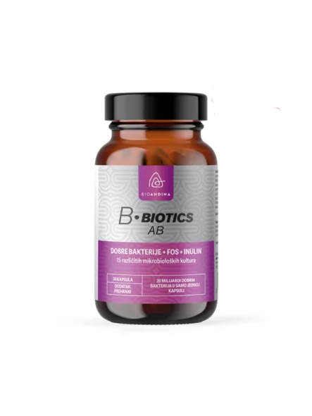 Bioandina B-Biotics kapsule embalaža 30 kos