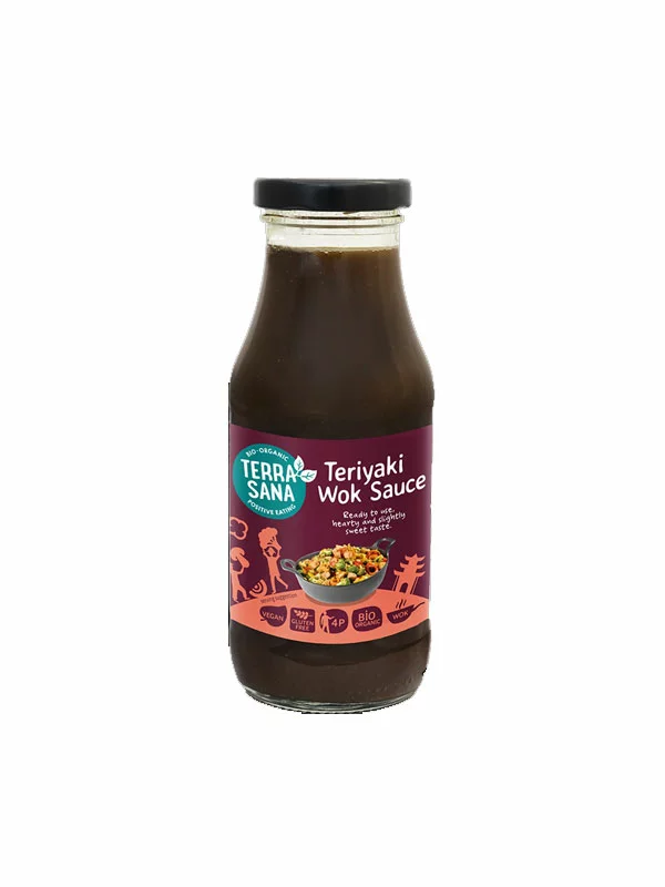 Terrasana teriyaki wok omaka ekološka v embalaži 240ml