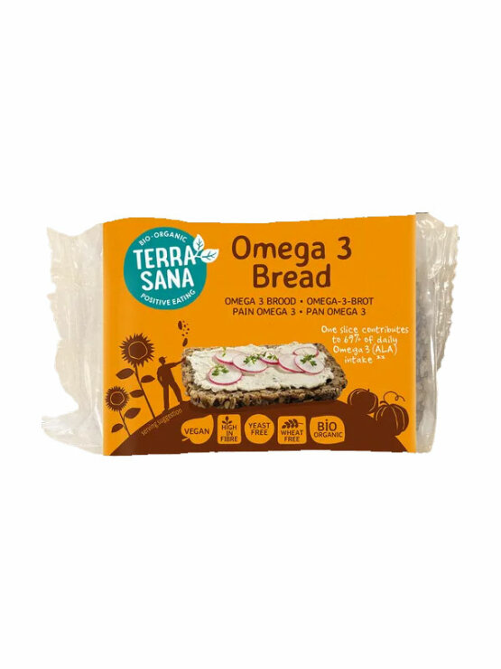 Terrasana kruh omega 3 ekološki v embalaži 300g