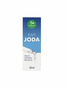 Green lab kapljice joda v embalaži 3 ml