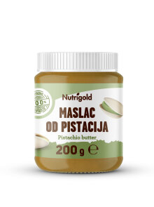 Nutrigold pistacijevo maslo v embalaži 200g