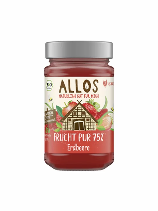 Allos namaz iz 75% jagode v embalaži 250g