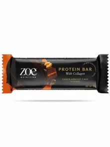 Zeo Nutrition beljakovinska čokoladica s kolagenom sacher torta v embalaži 50g